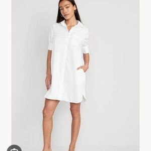 NWT Old Navy Women's White Midi Dress